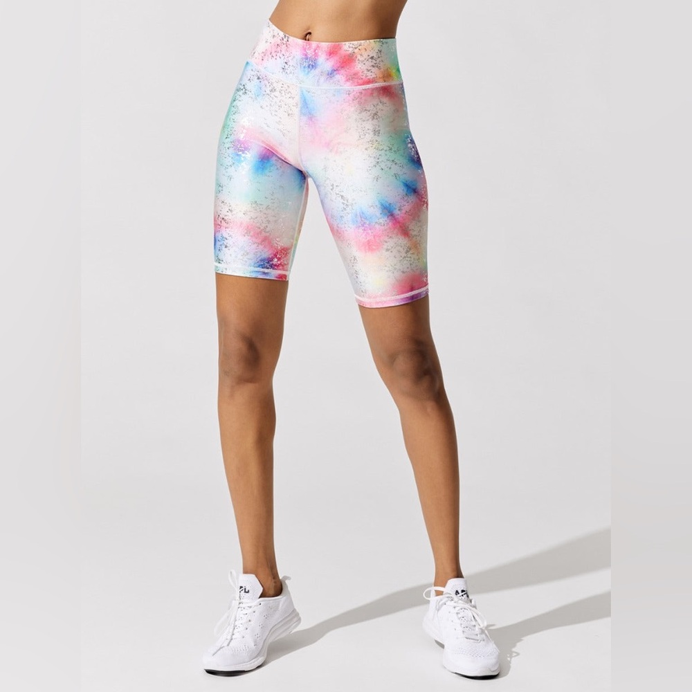 Terez Tie Dye Balayage Bike Short